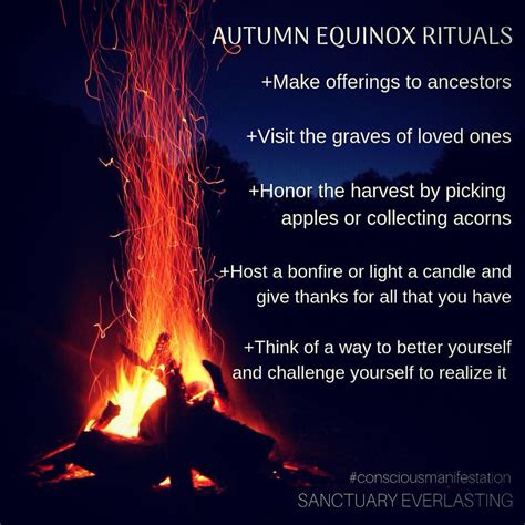 Witchcraft equinox practices